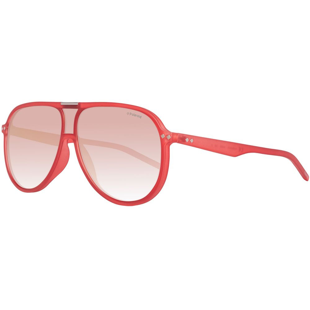Rote Acetat-Sonnenbrille
