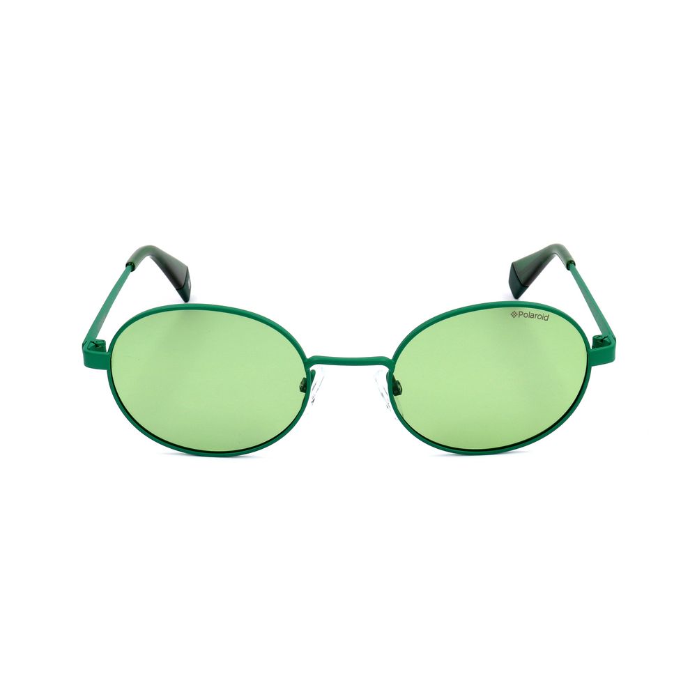 Grüne Sonnenbrille aus Metall