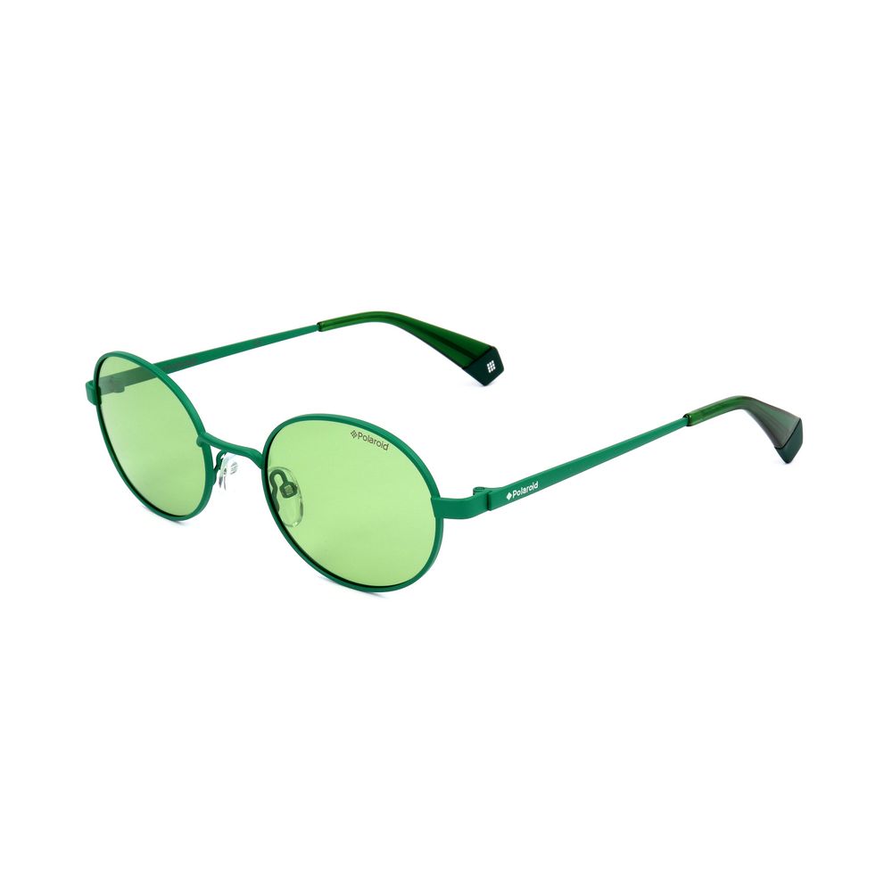 Grüne Sonnenbrille aus Metall