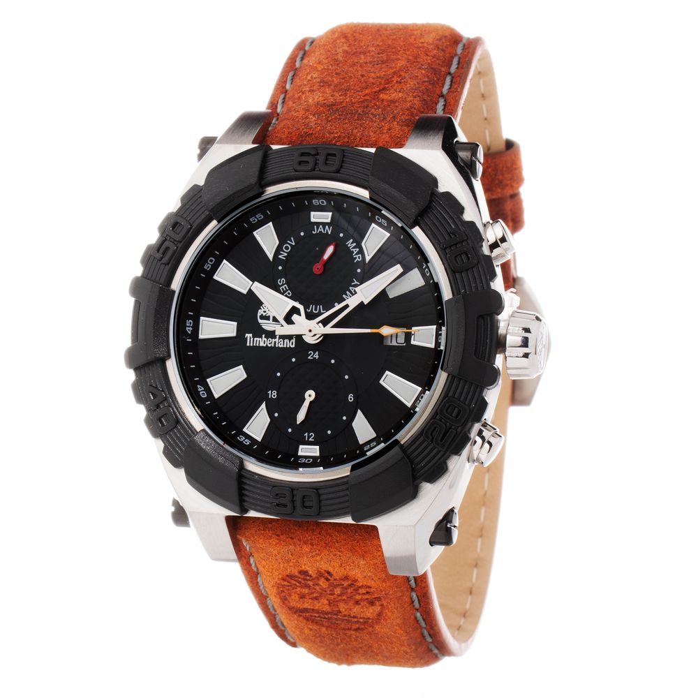 Braune Lederuhr