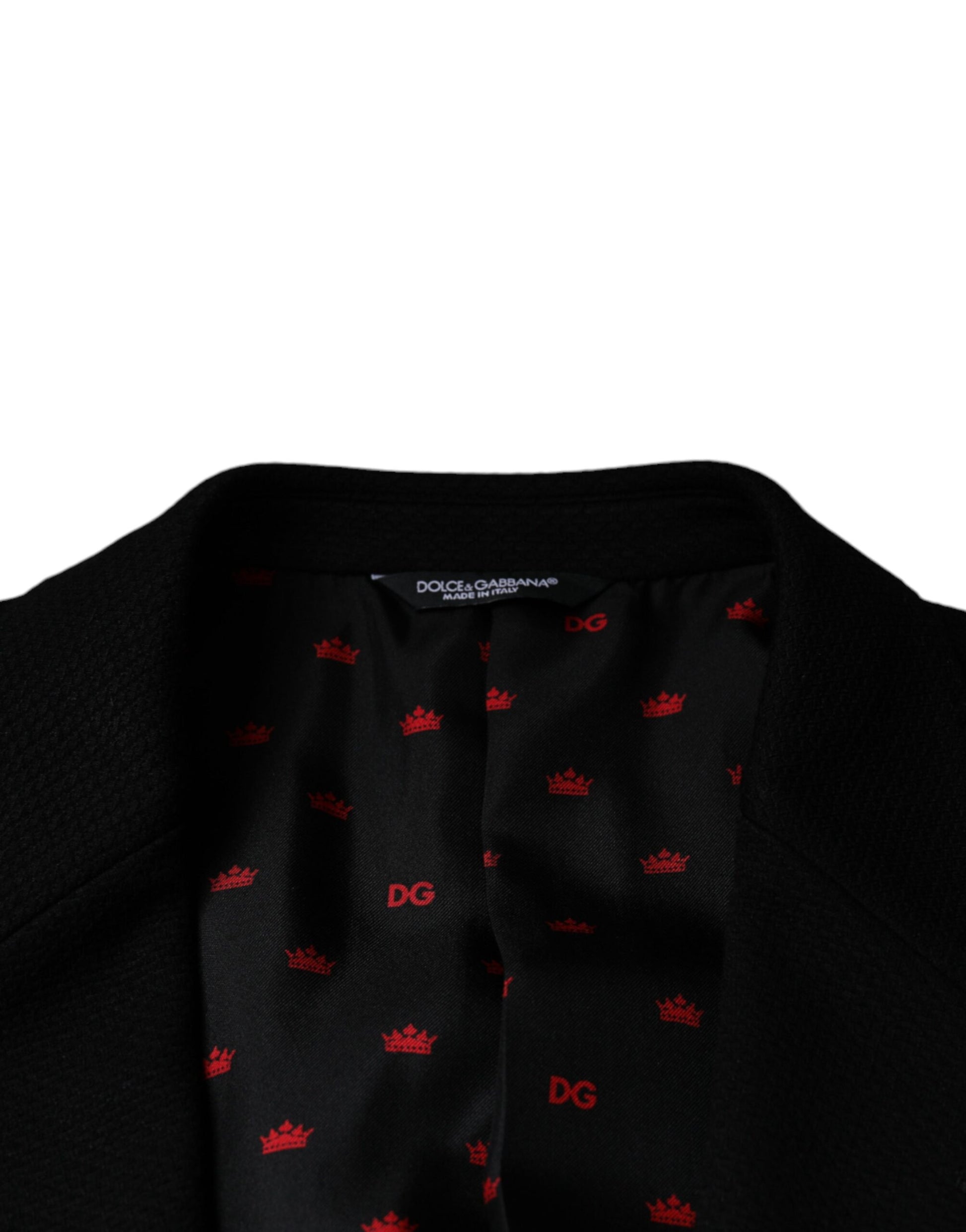 Black Crown – Einreihiger Blazer mit Bienenmuster