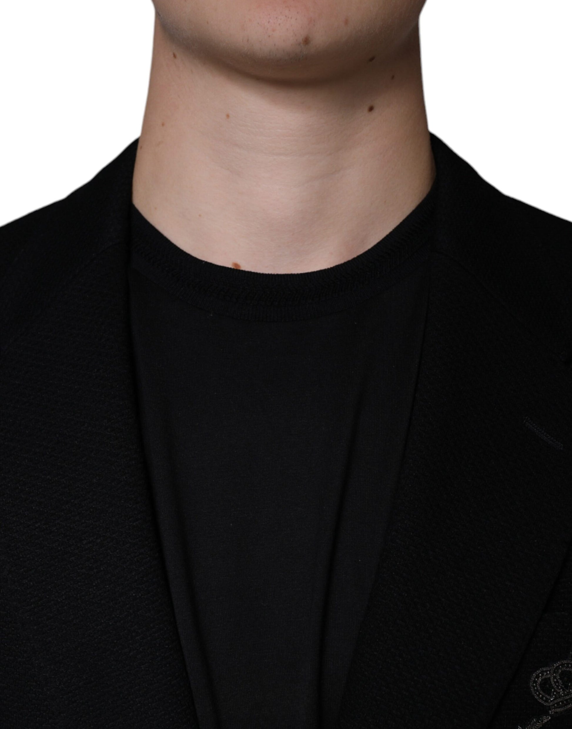 Black Crown – Einreihiger Blazer mit Bienenmuster