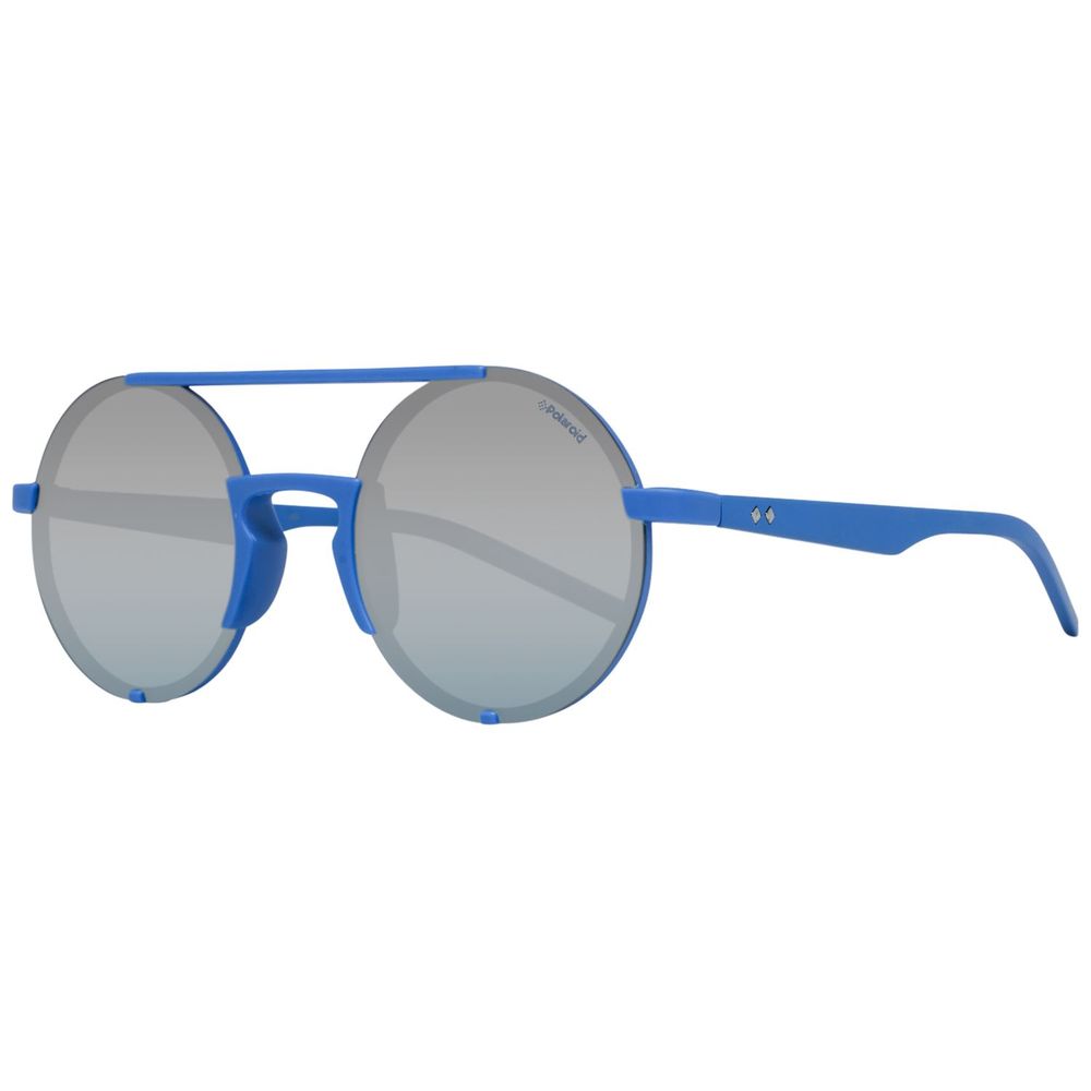 Blaue Sonnenbrille aus Kunststoff
