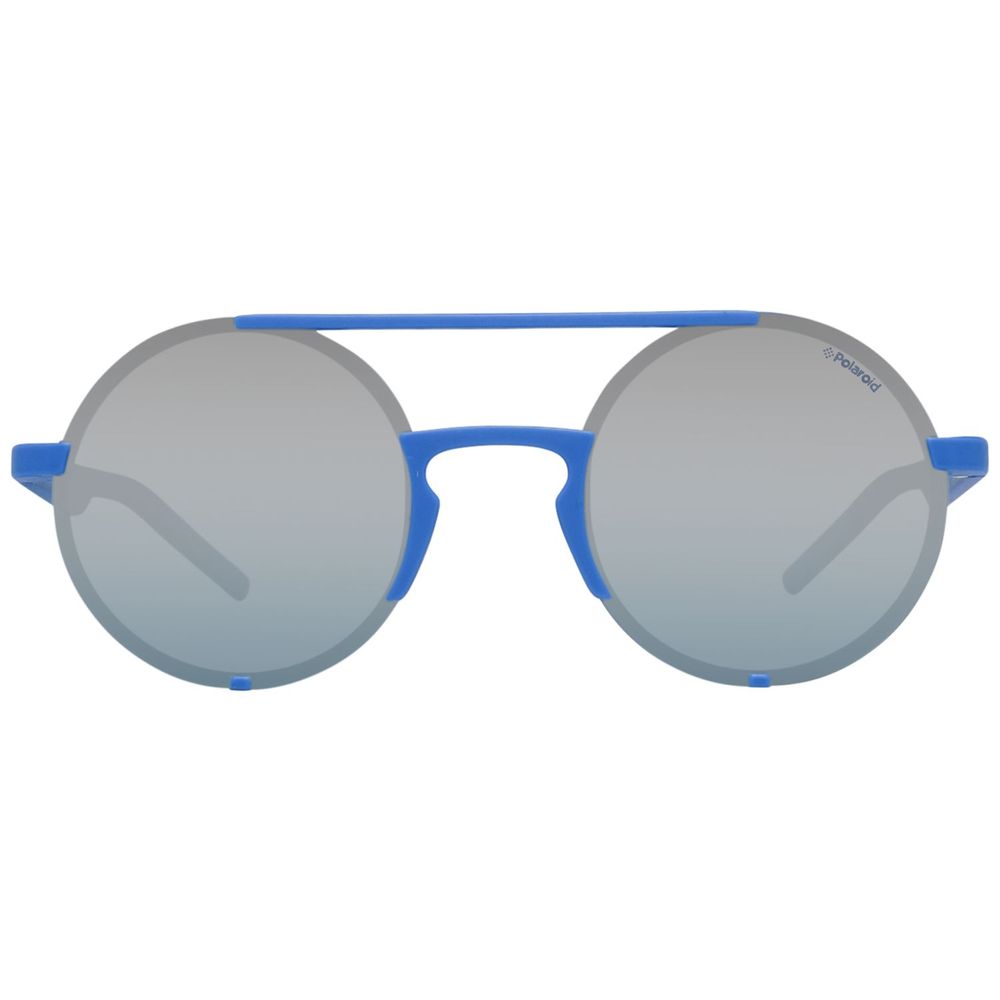 Blaue Sonnenbrille aus Kunststoff