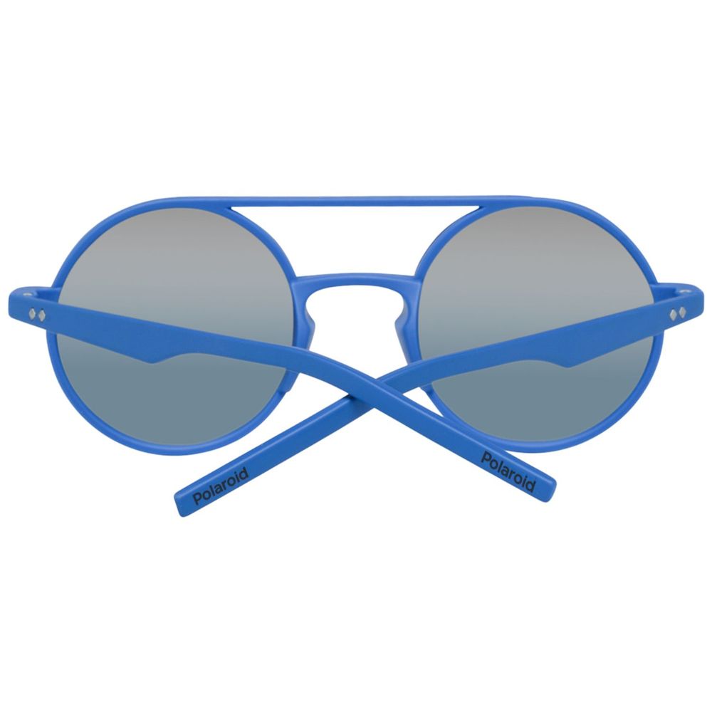 Blaue Sonnenbrille aus Kunststoff