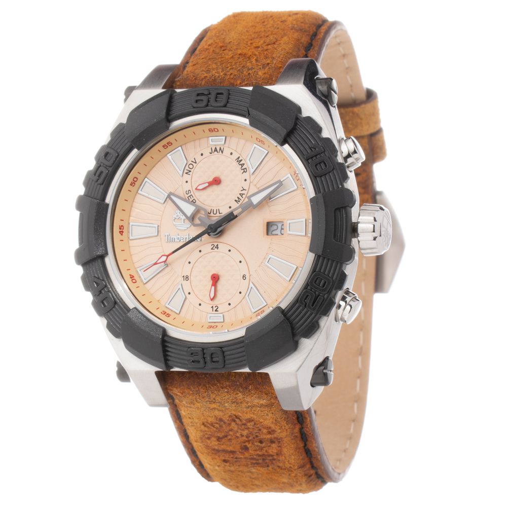 Braune Lederuhr