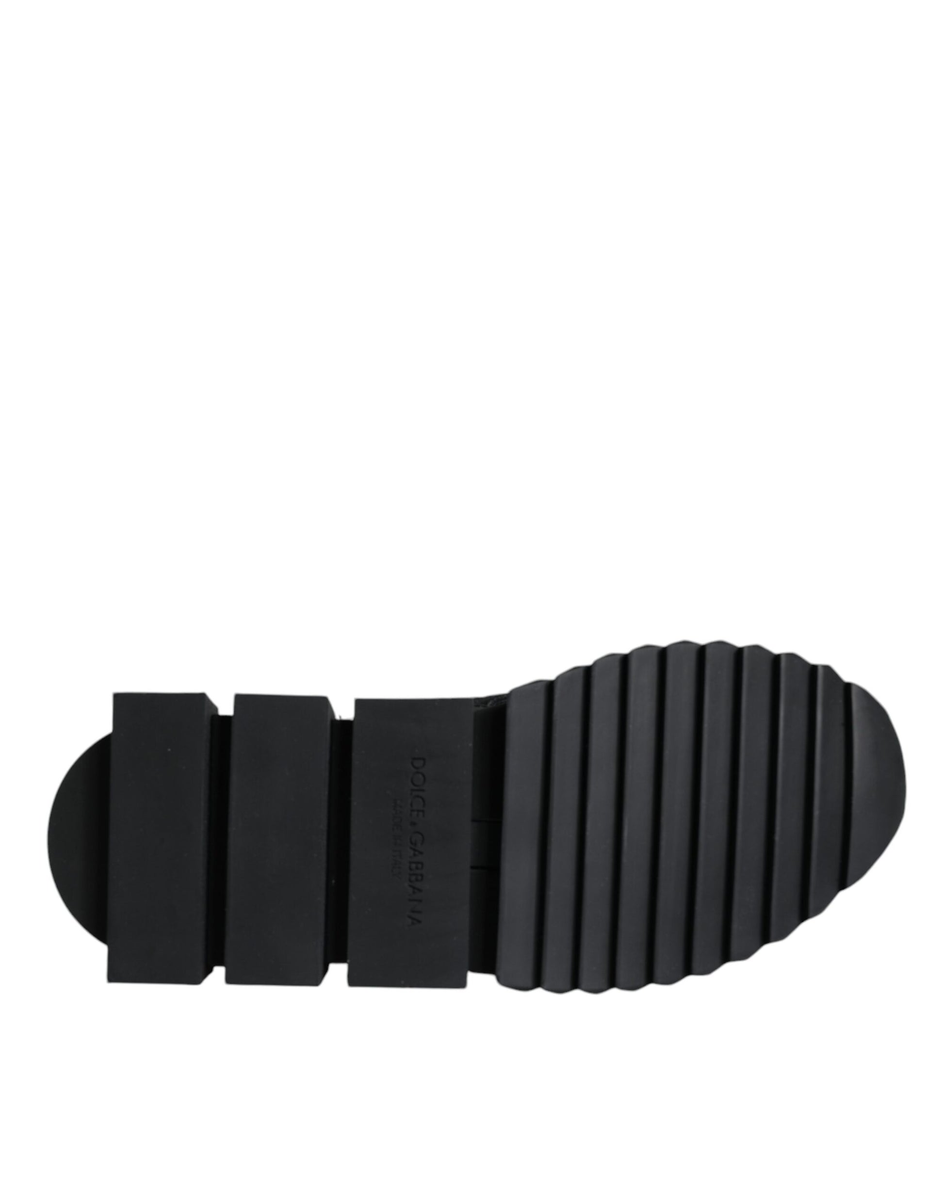 Schwarze Sorrento Socks Logo Sneakers Schuhe