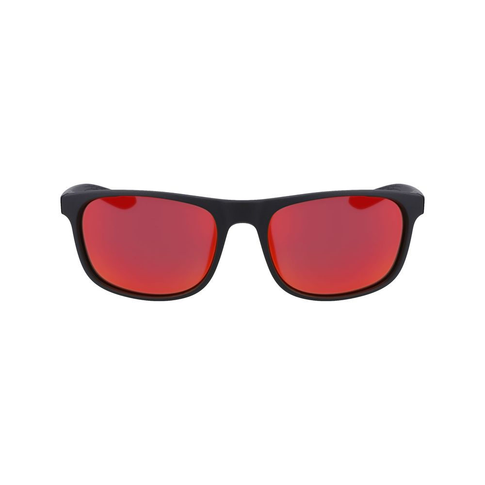 Schwarze Sonnenbrille mit Spritzguss-Optik