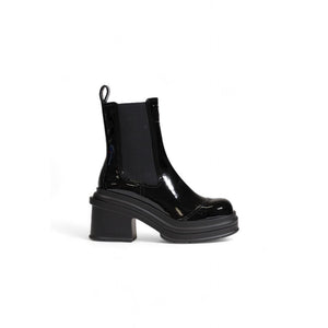 Black Polyester Ankle