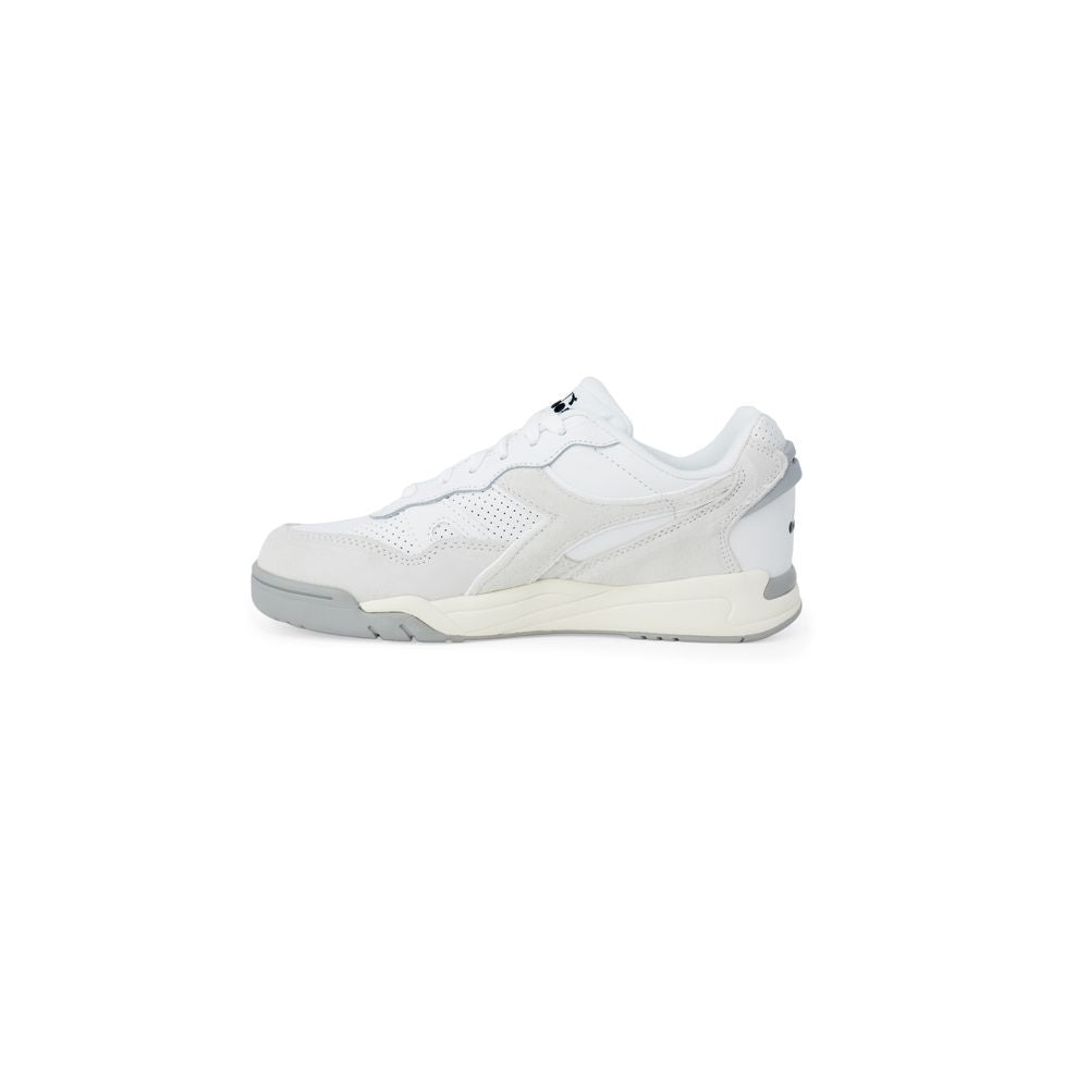 Diadora White Artificial Leather Sneaker