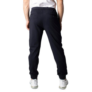 Blue Viscose Skinny Pant