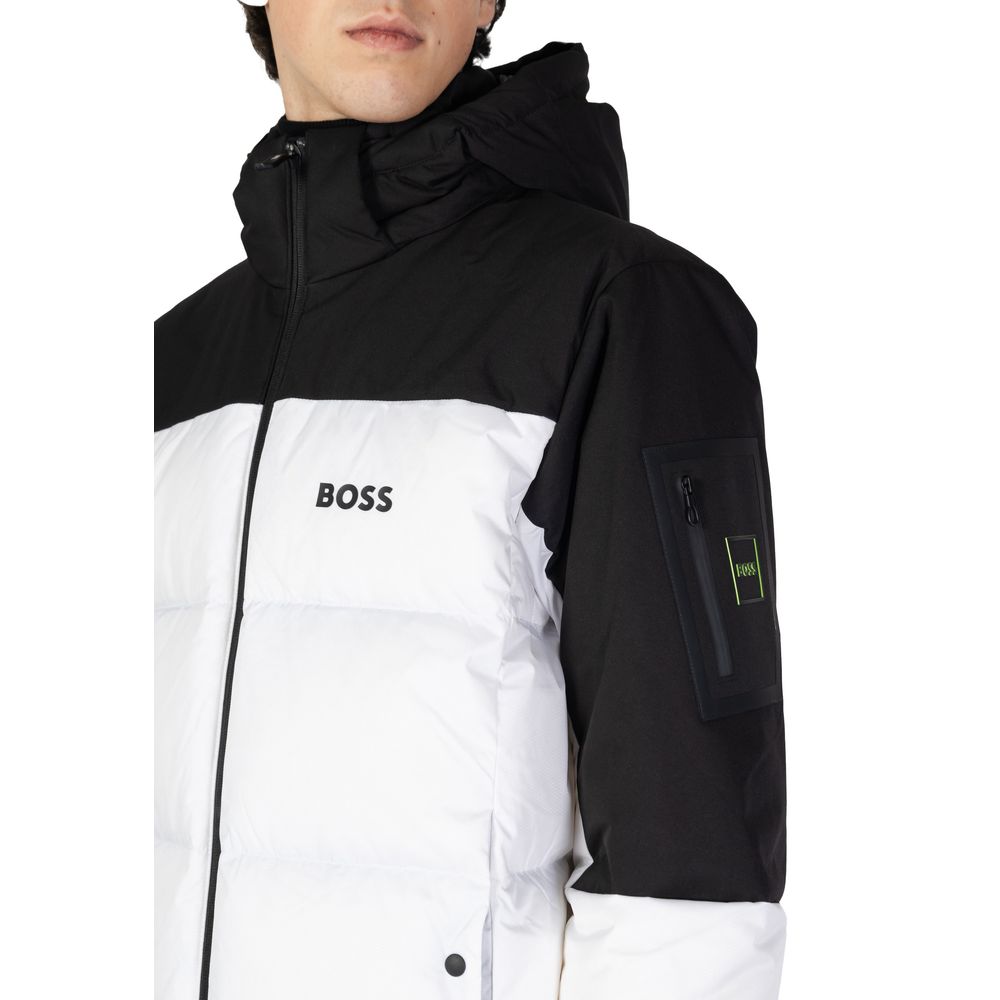 Weiße Jacken und Mäntel aus recyceltem Polyester
