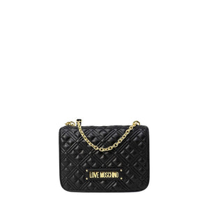 Schwarze Handtasche aus Polyethylen