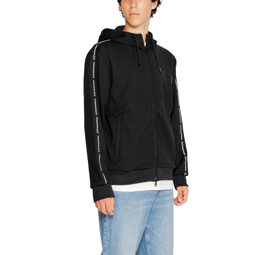 Black Polyester Hoody