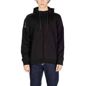 Black Cotton Hoody