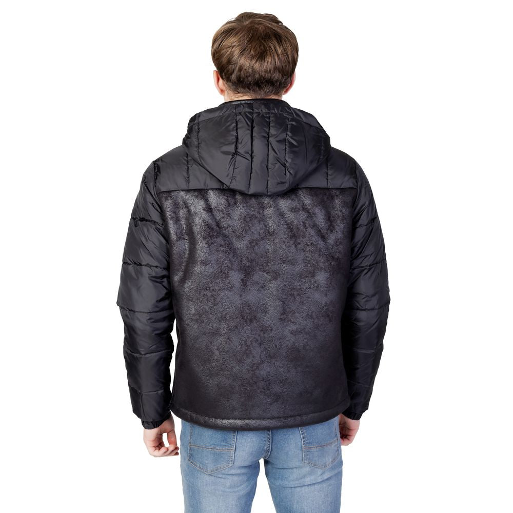 Schwarze Polyesterjacken &amp; -mäntel