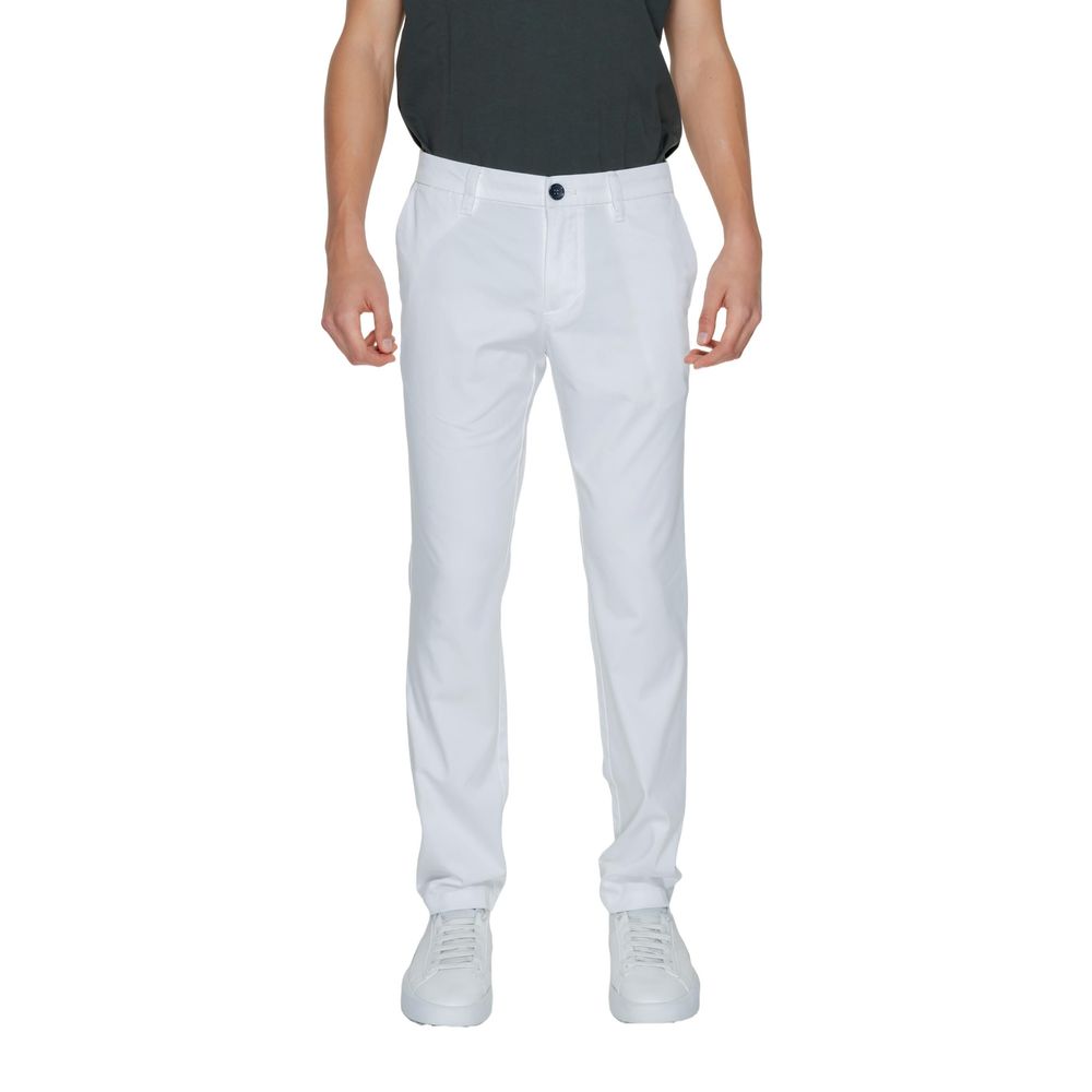 Weiße Baumwollhose