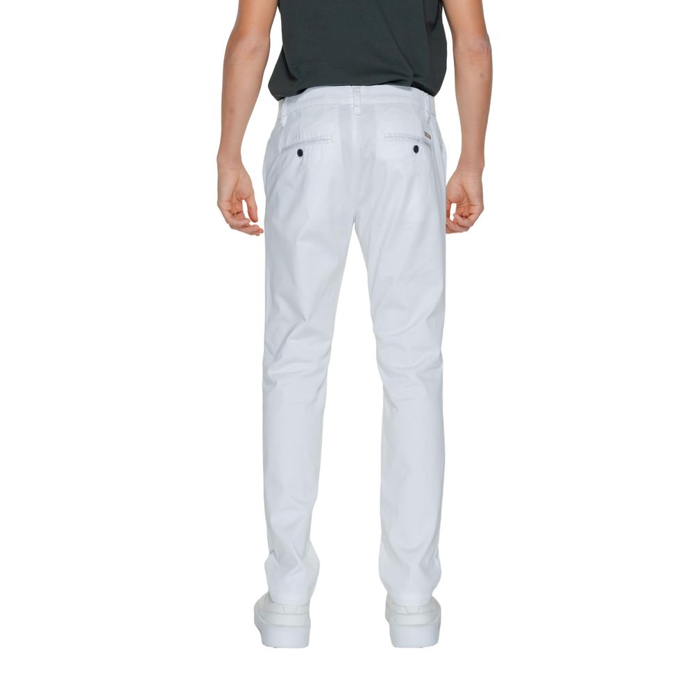 Weiße Baumwollhose