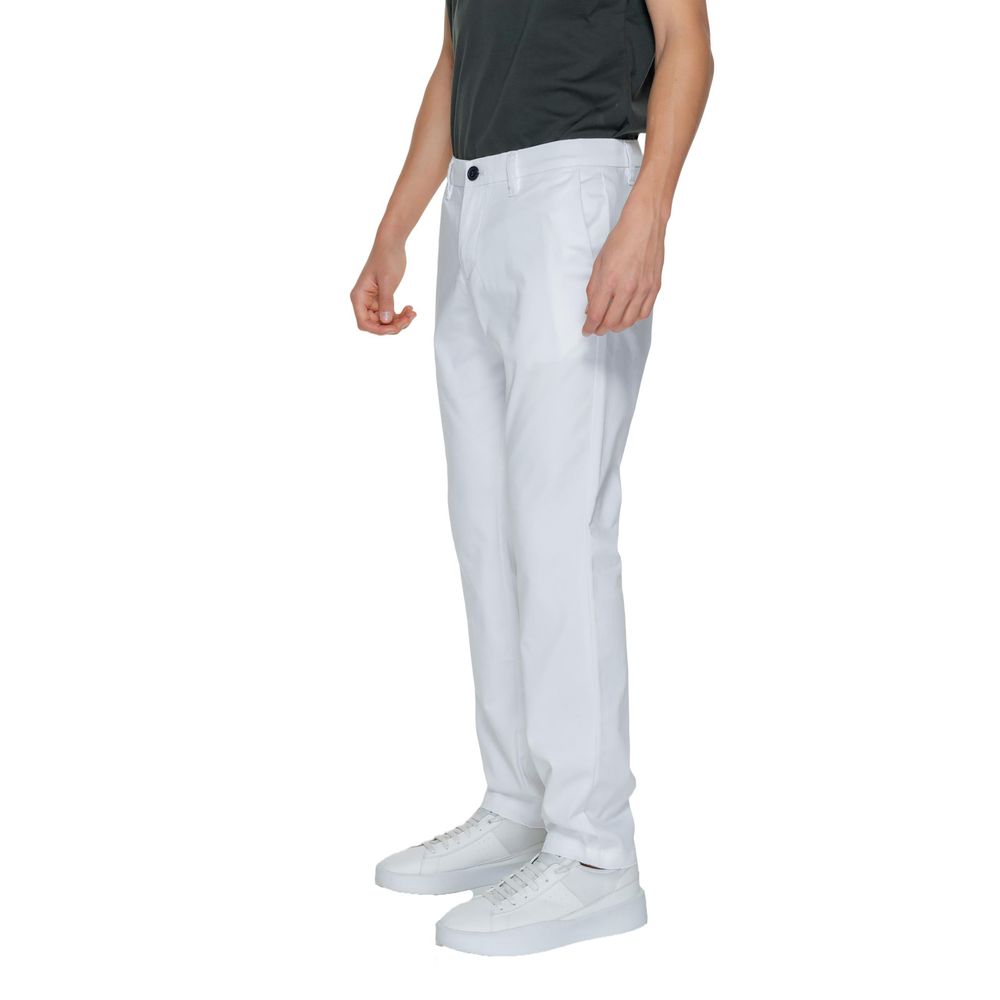 Weiße Baumwollhose
