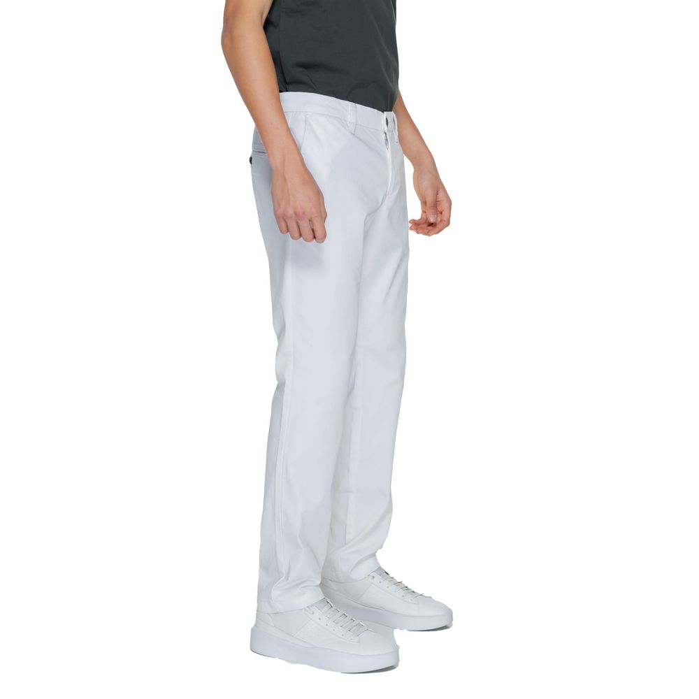 Weiße Baumwollhose