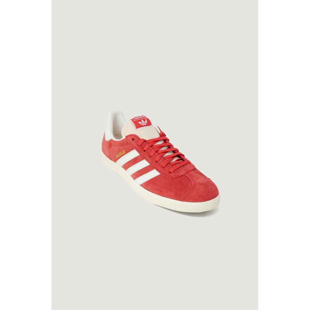 Orangefarbener Wildleder-Sneaker