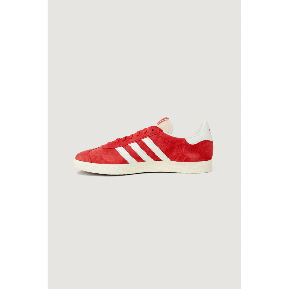 Orangefarbener Wildleder-Sneaker