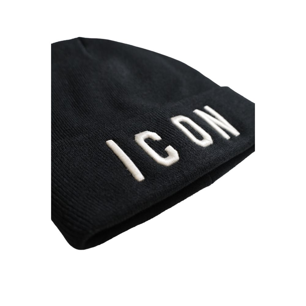 Schwarze Marabou Caps Baseballmütze