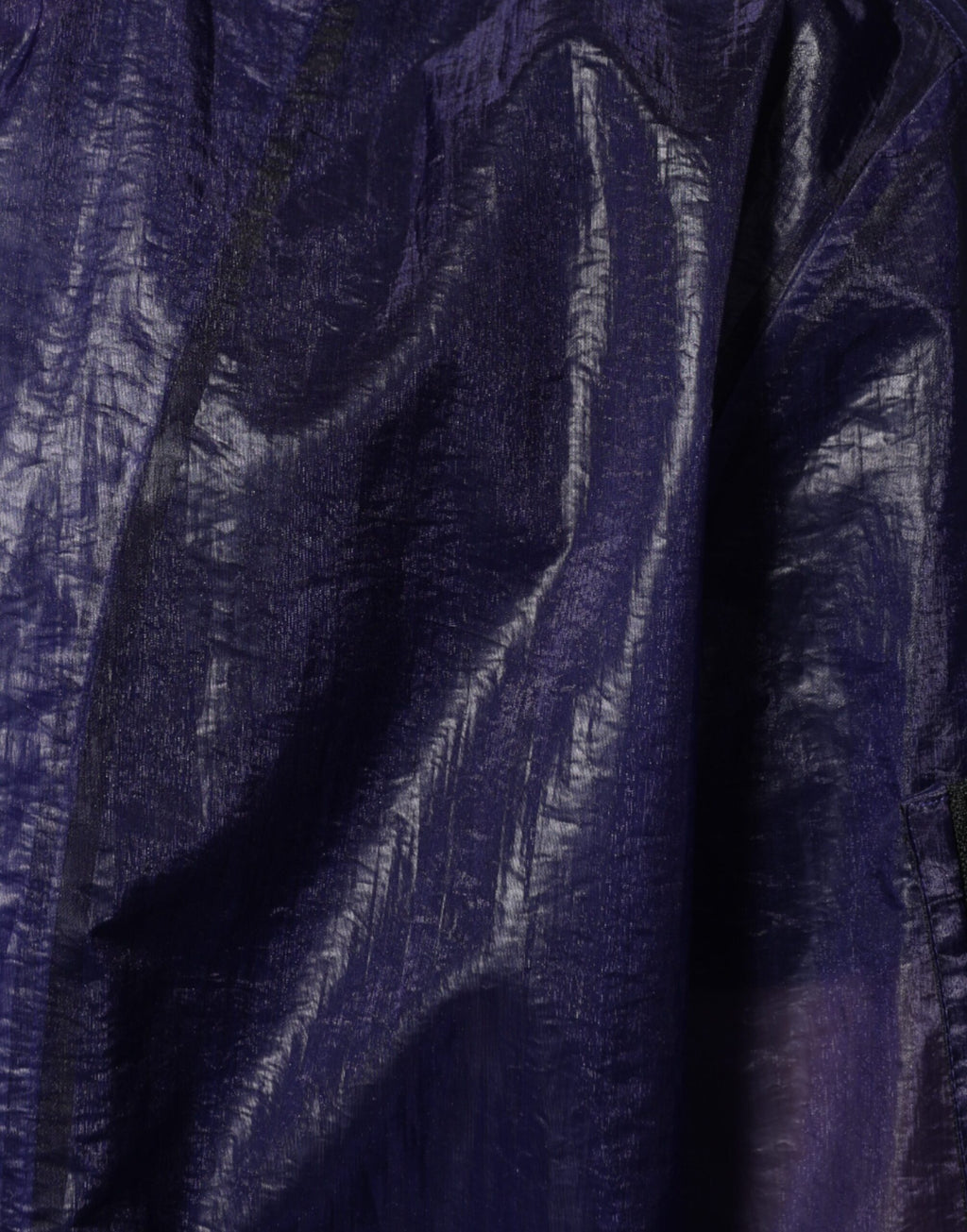 Blaue Bomberjacke aus Baumwollstretch mit durchgehendem Reißverschluss