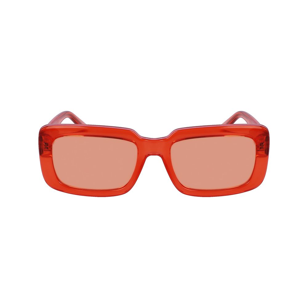 Orangefarbene Sonnenbrille mit Spritzguss