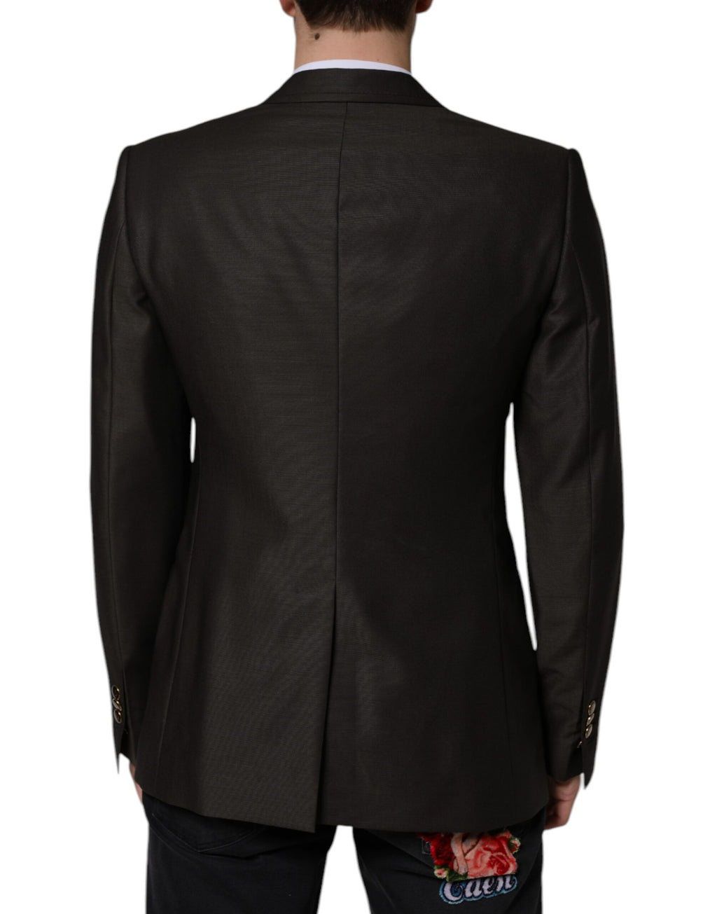 Blazer Braun Grün Bienenwolle Jacke Mantel