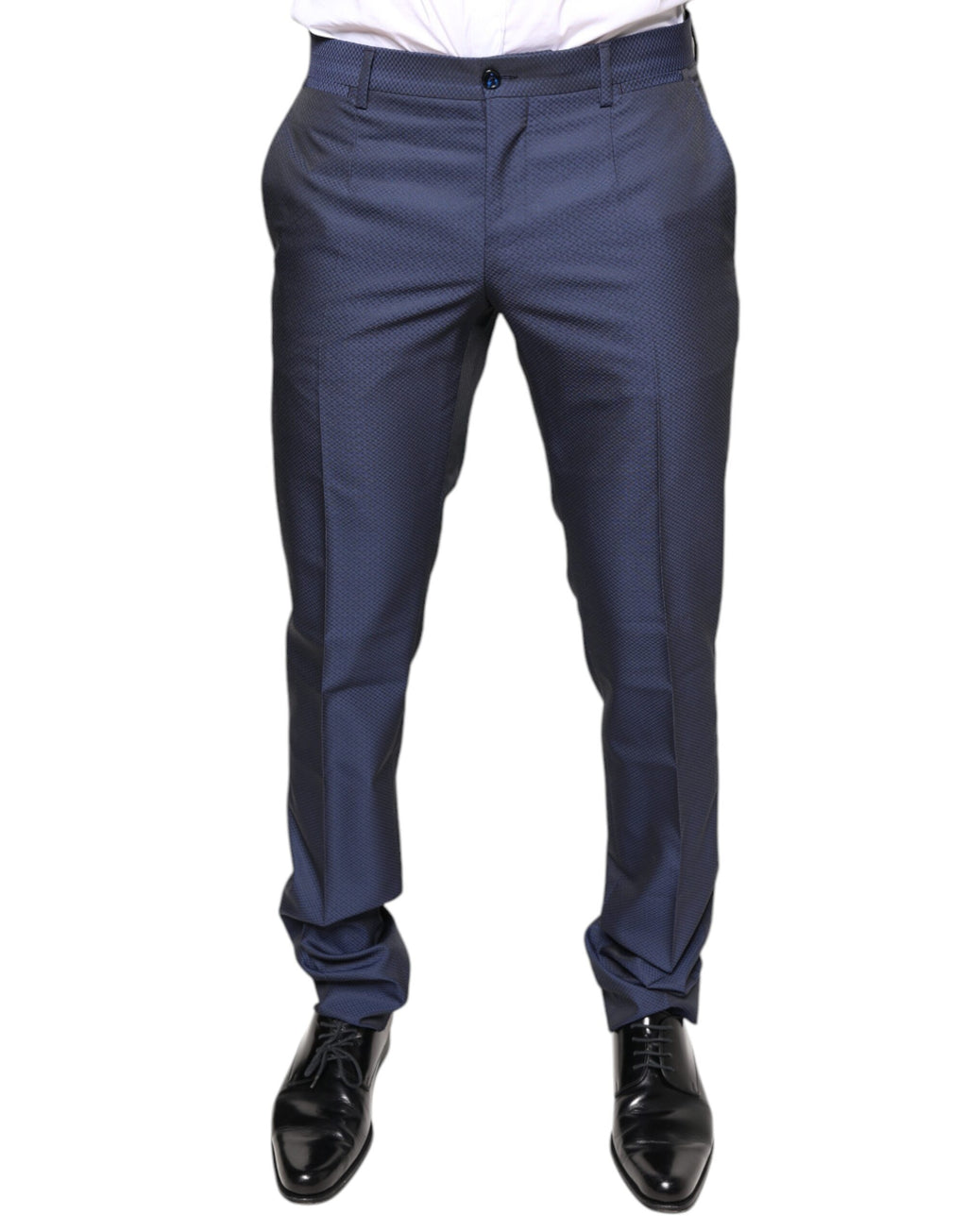 Blaue formelle Smokinghose aus Polyester