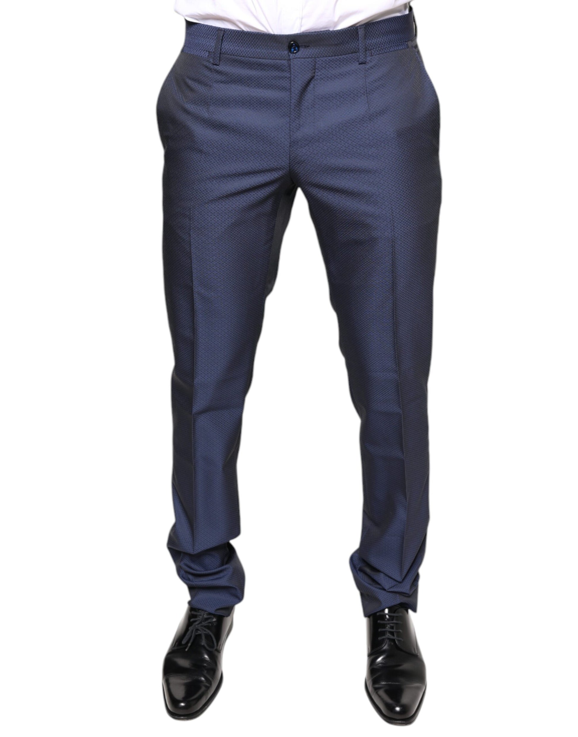 Blaue formelle Smokinghose aus Polyester