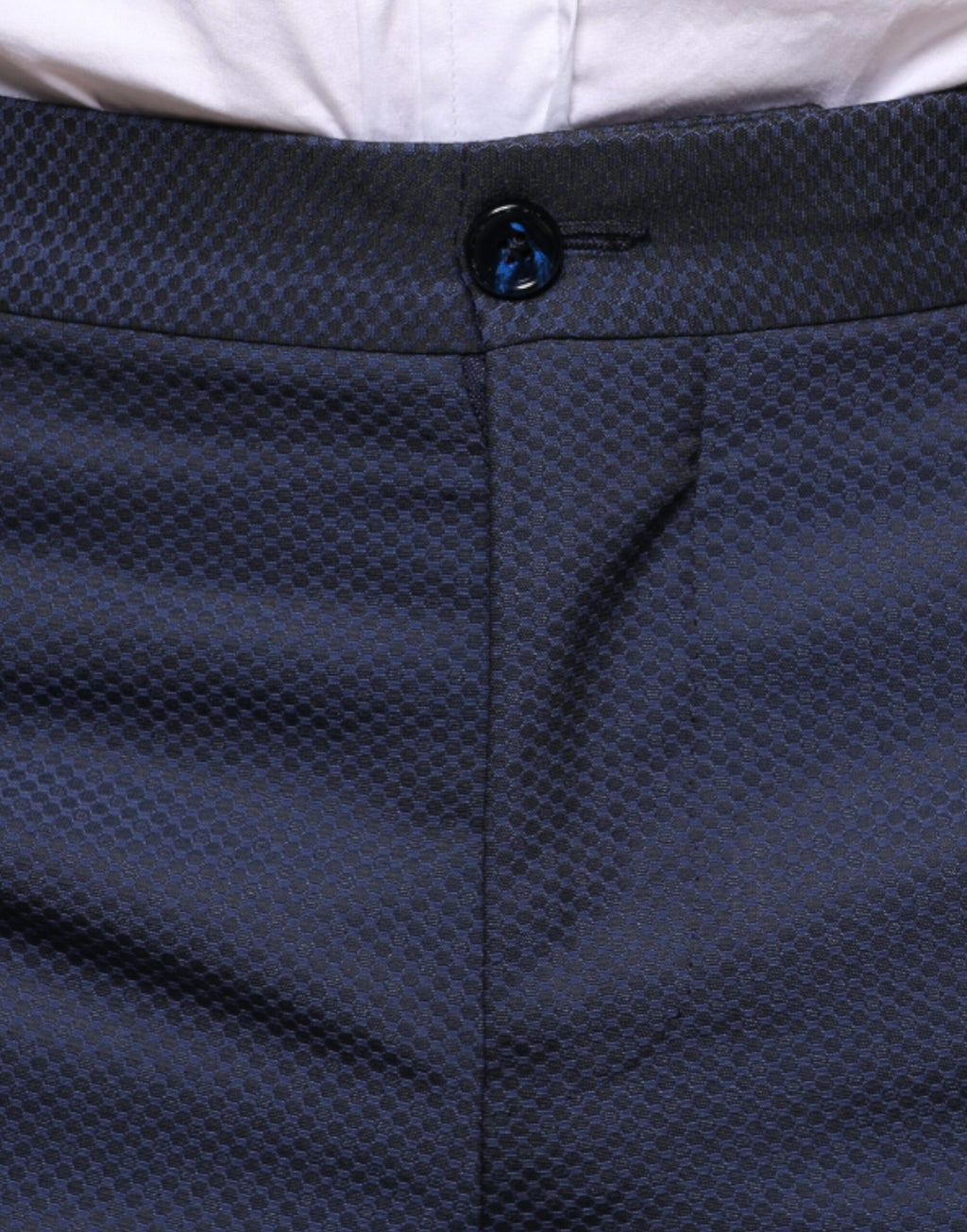 Blaue formelle Smokinghose aus Polyester
