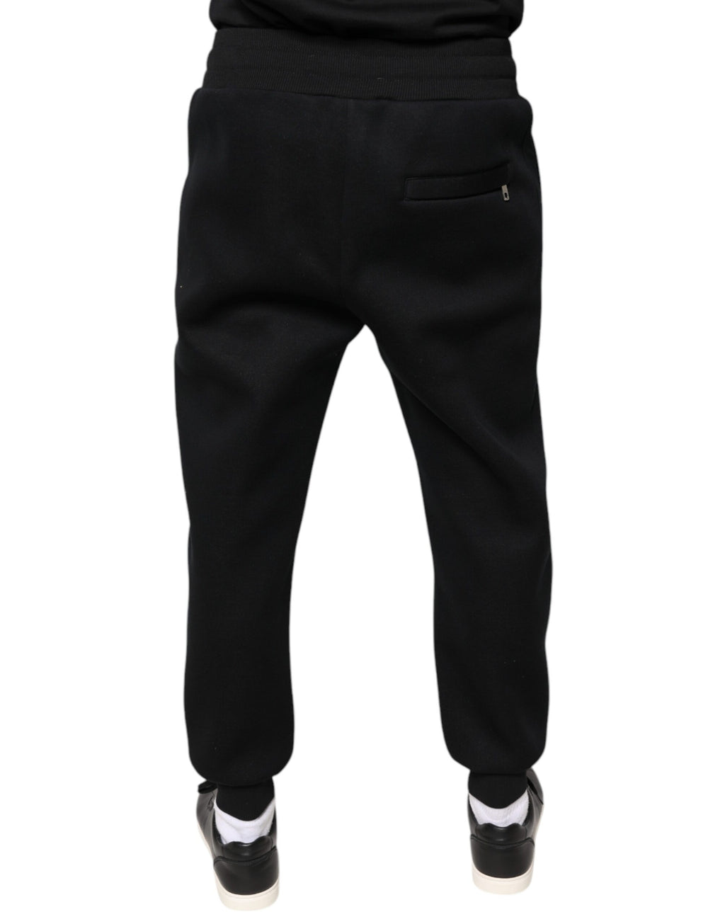 Schwarze Modal DG Logo Jogger Herren Jogginghose