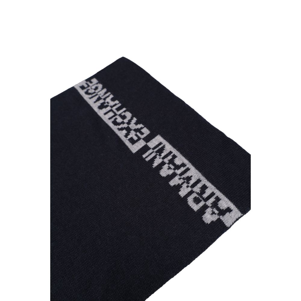 Blauer Polyamidschal