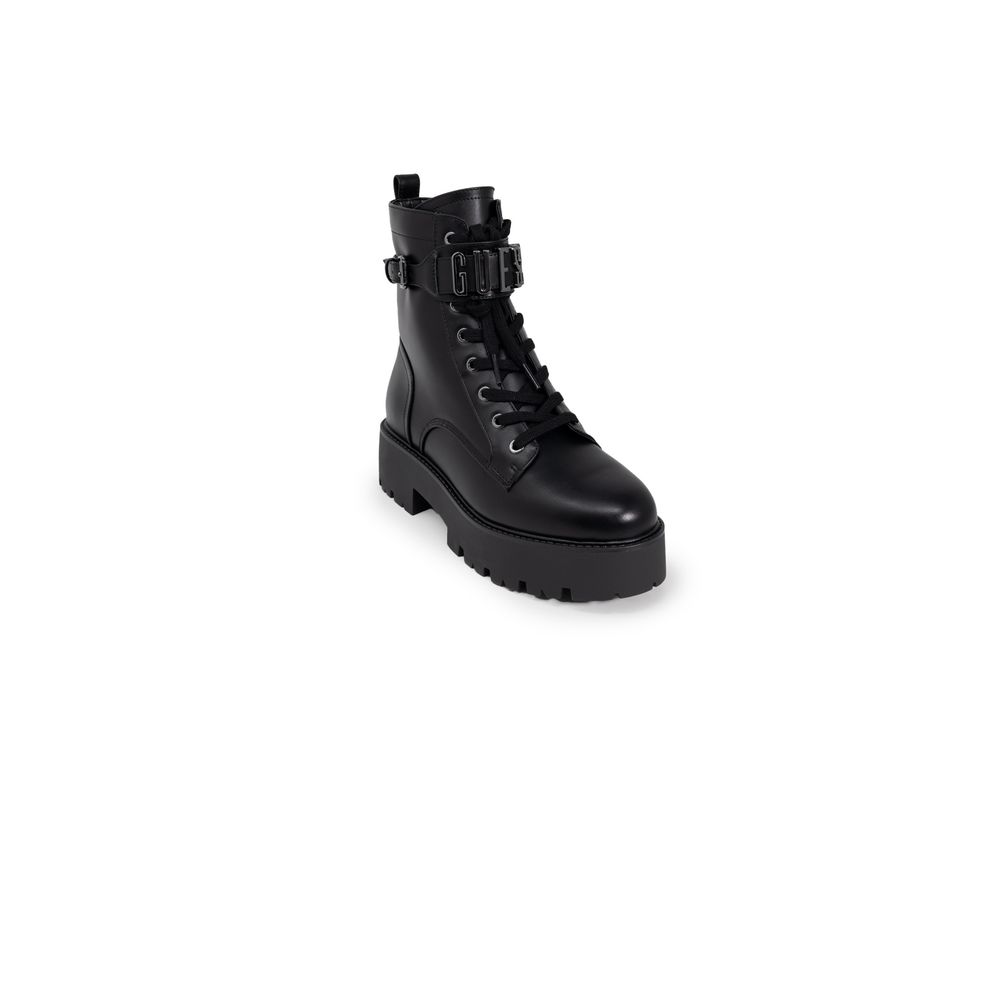 Schwarzer Polyethylenstiefel