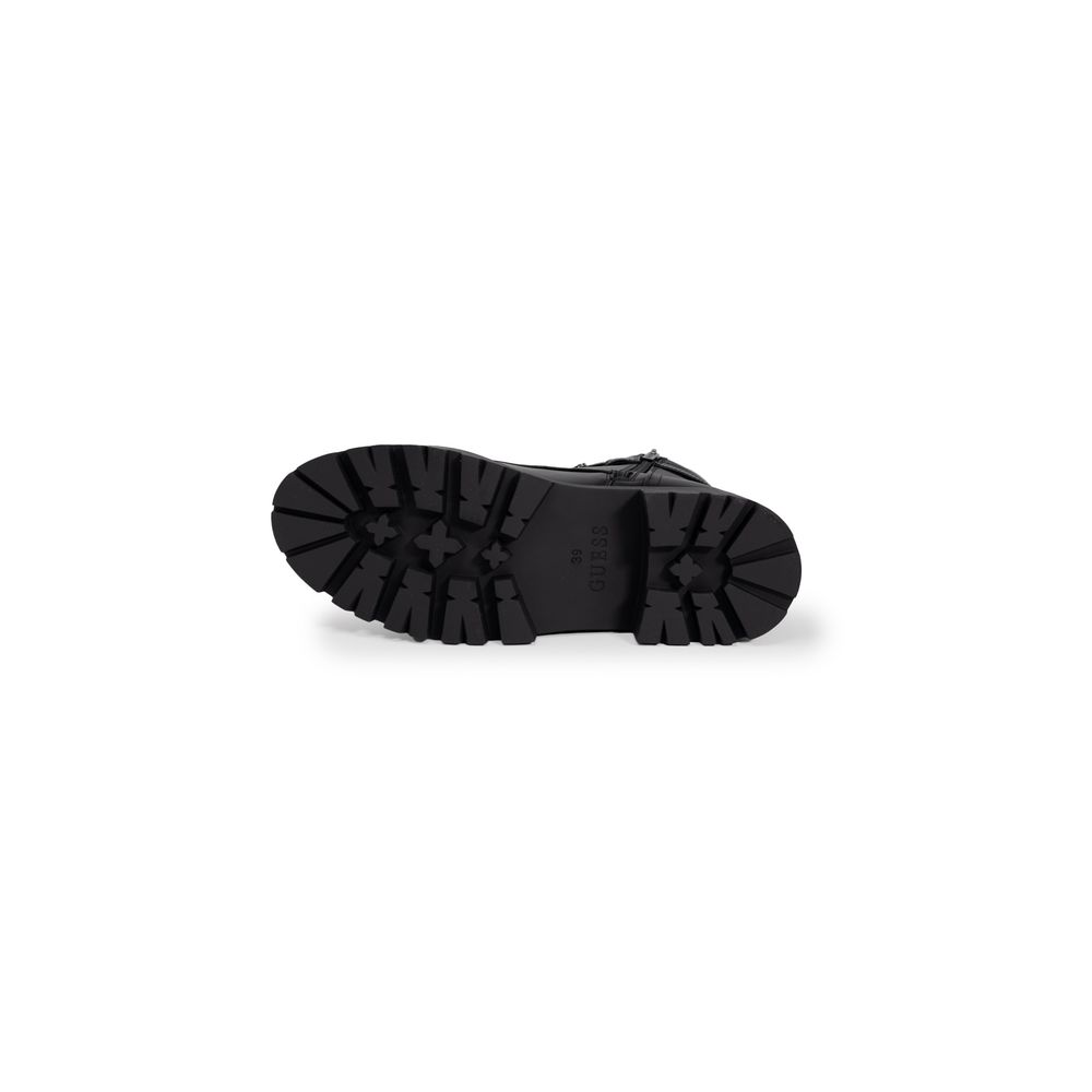 Schwarzer Polyethylenstiefel