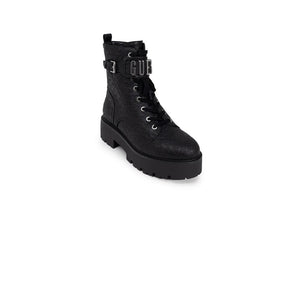 Schwarzer Polyethylenstiefel