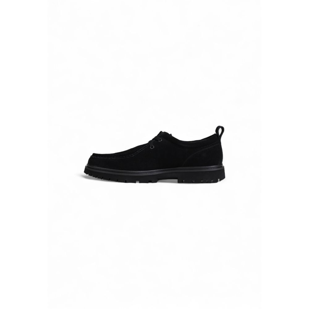 Oxfords und Derbys aus schwarzem Wildleder