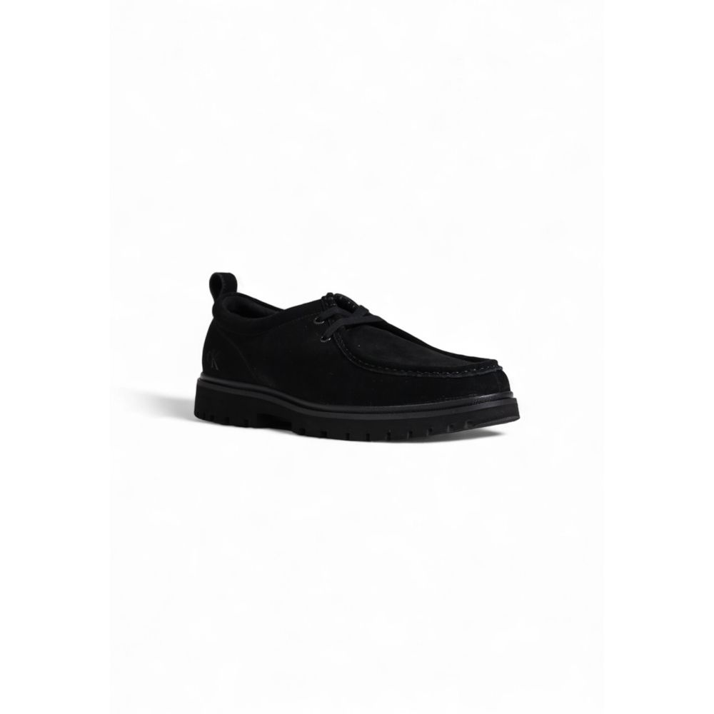 Oxfords und Derbys aus schwarzem Wildleder