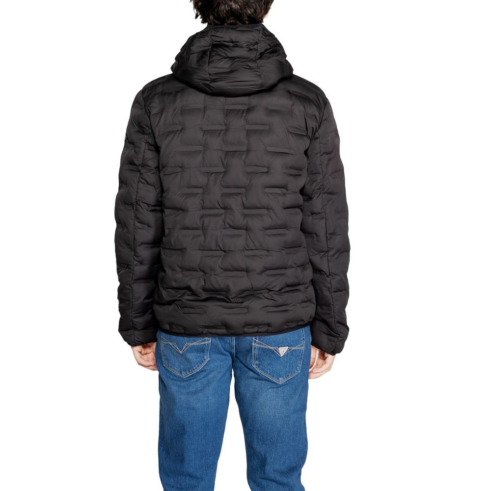 Schwarze Polyesterjacken &amp; -mäntel