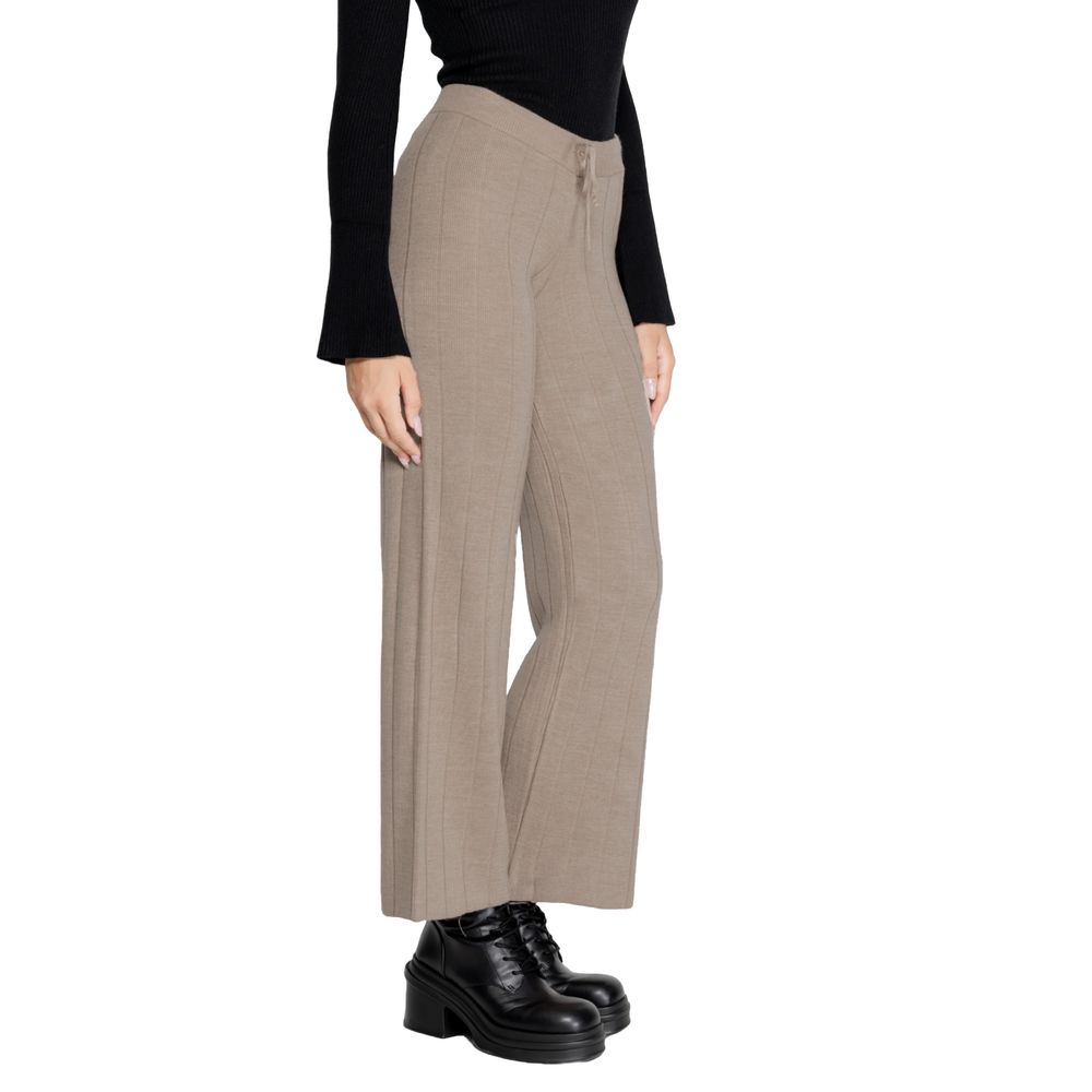 Only Beige Marabou Pant