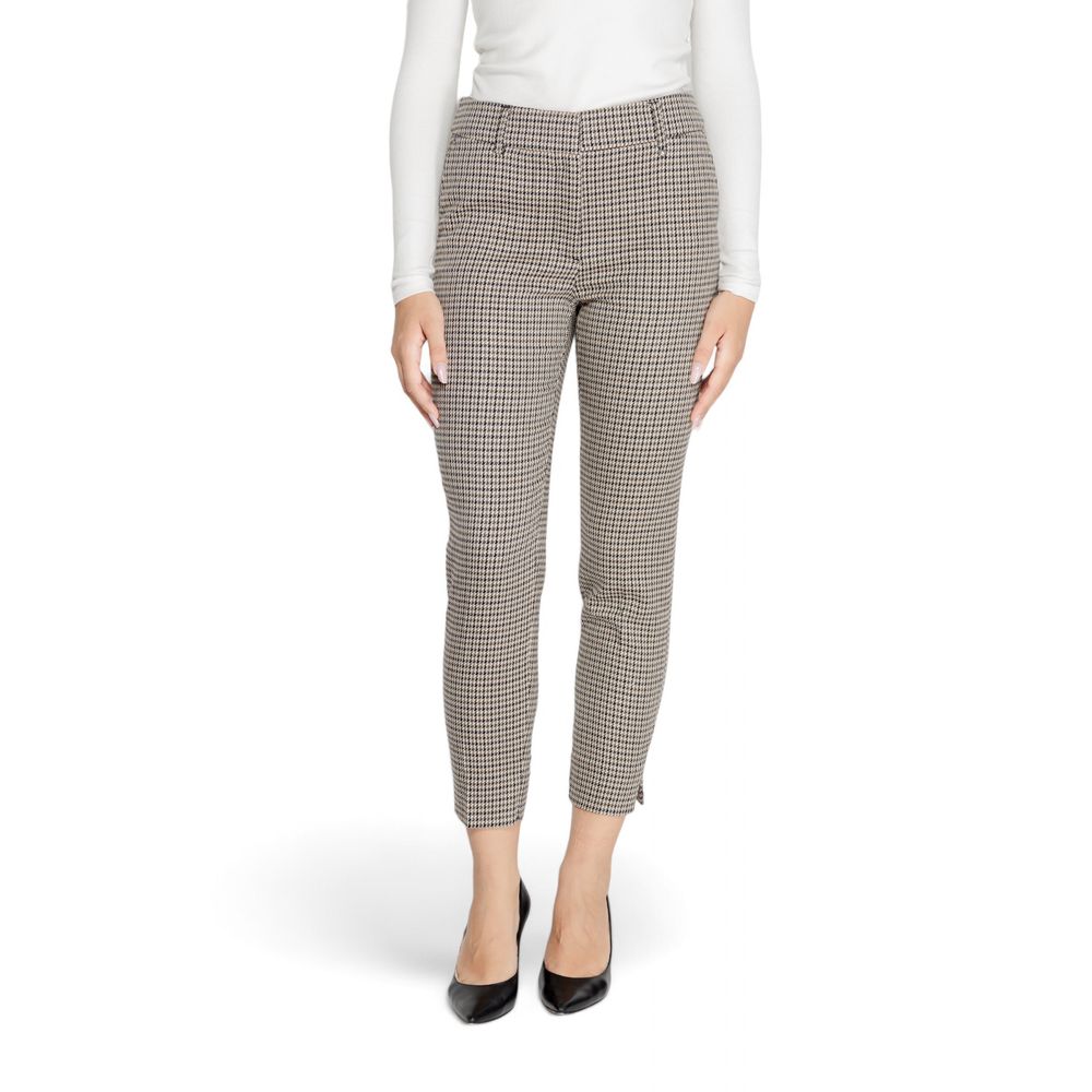 Beige Polyesterhose