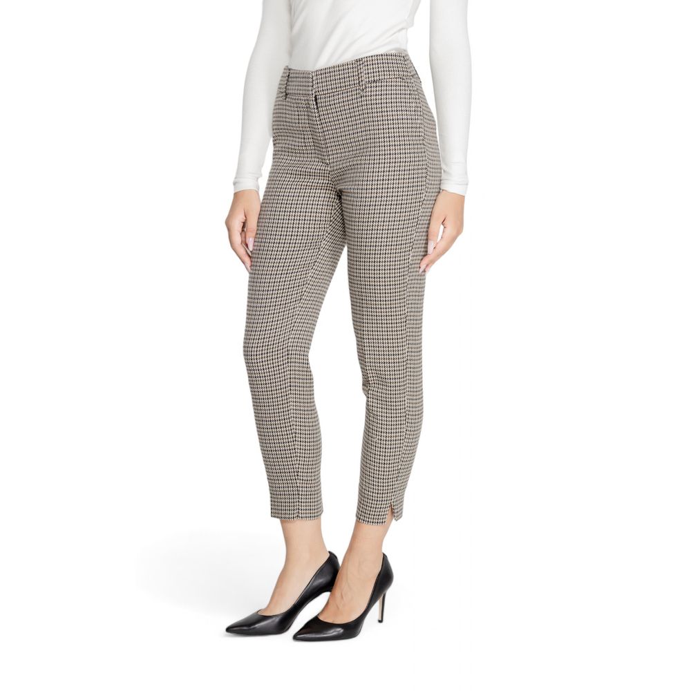 Beige Polyesterhose