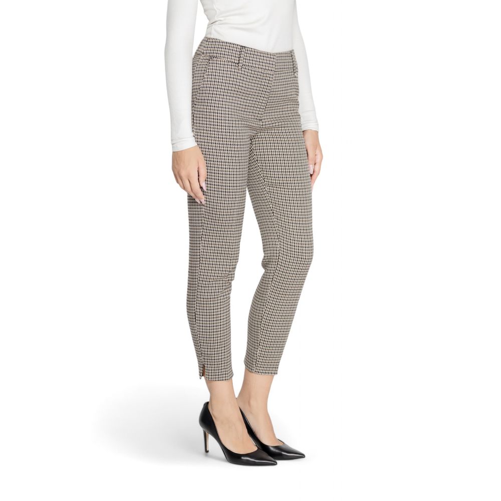 Beige Polyesterhose