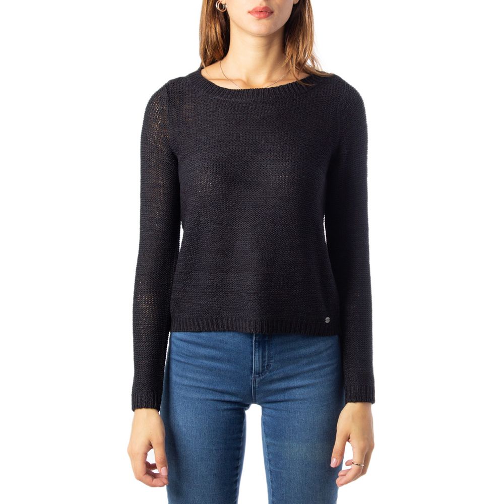 Schwarzer Marabu-Pullover