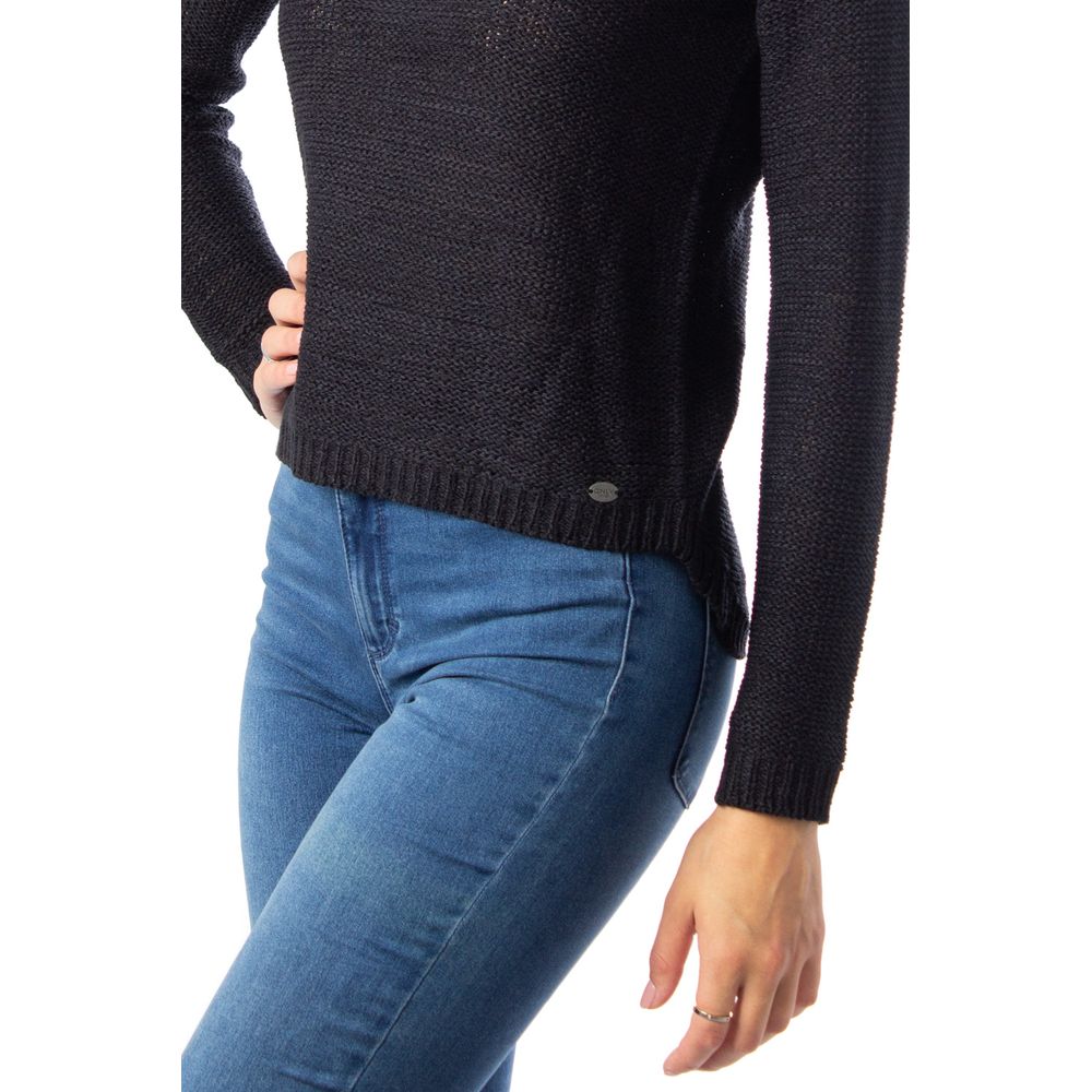 Schwarzer Marabu-Pullover