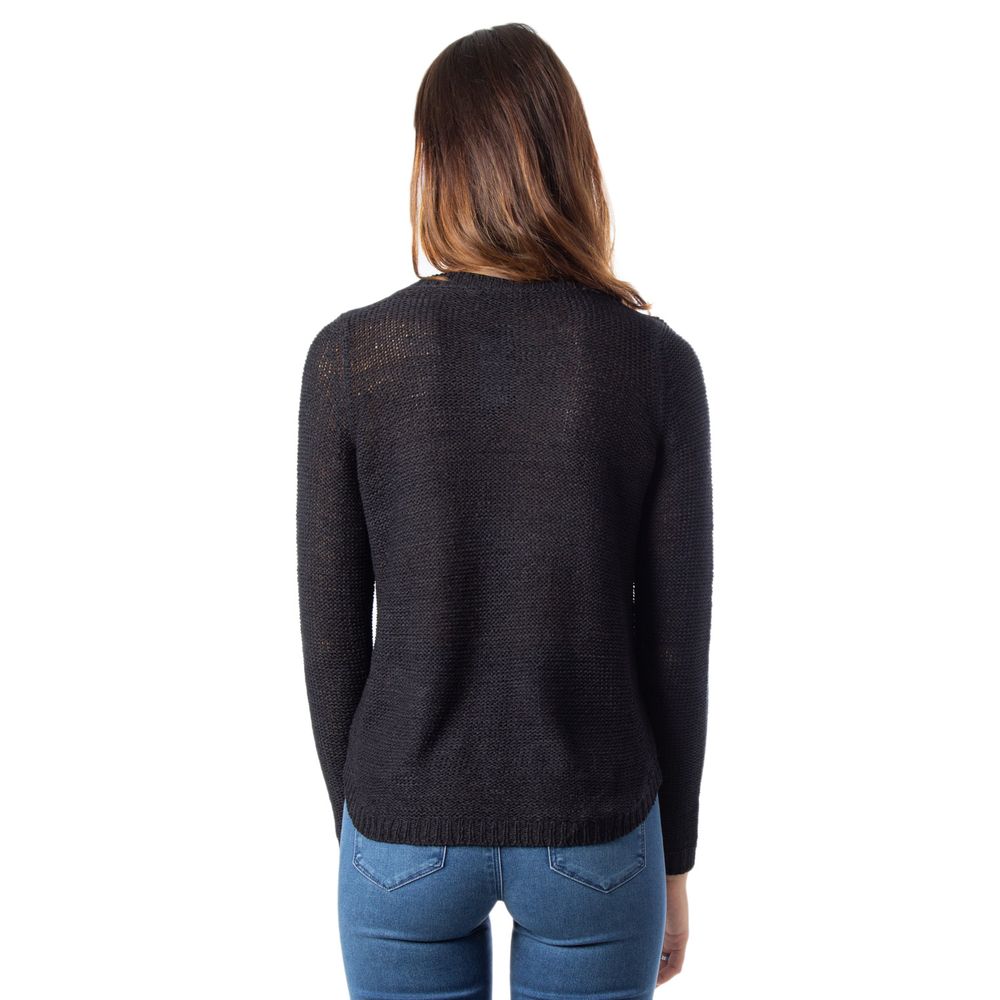 Schwarzer Marabu-Pullover