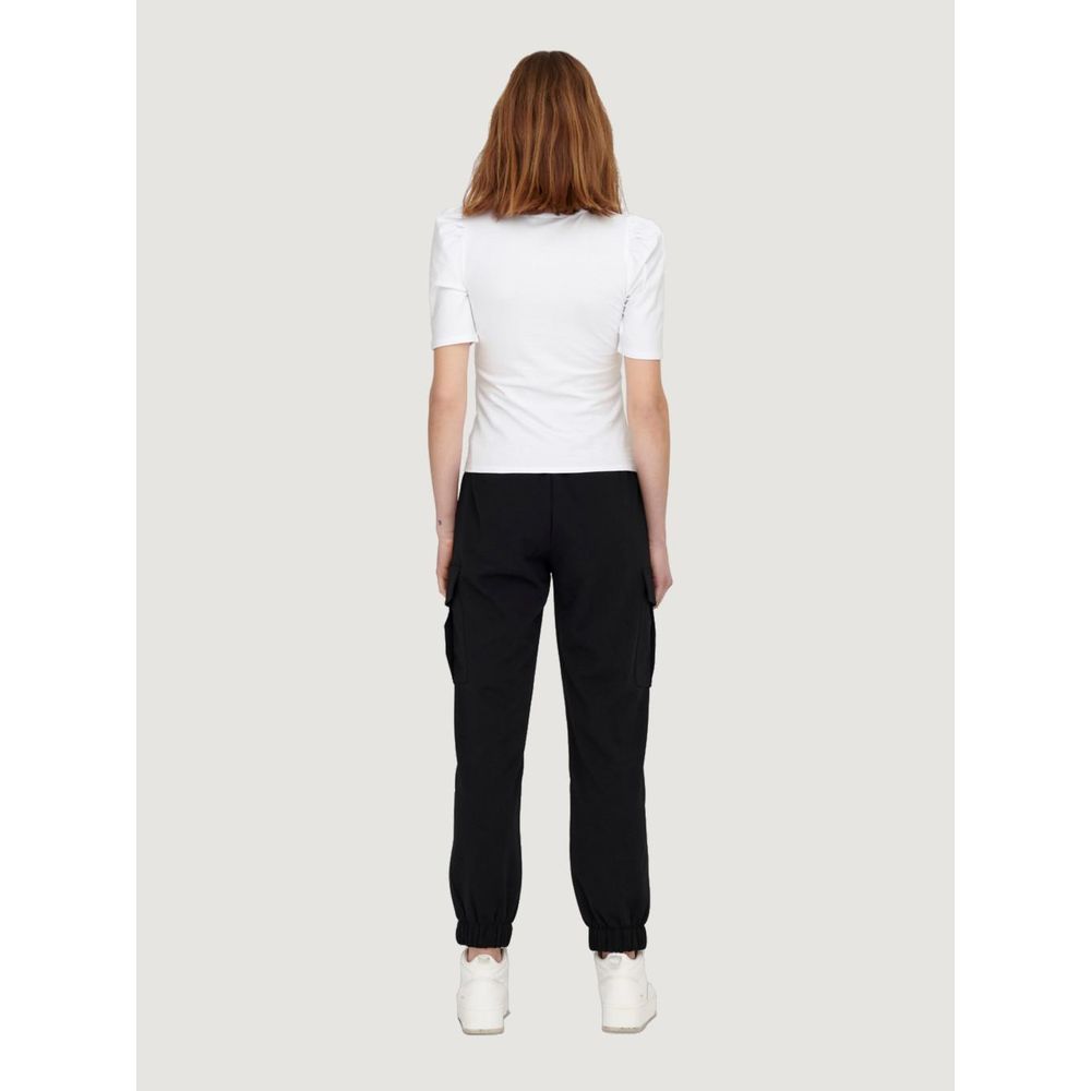 Weißes Baumwoll-T-Shirt