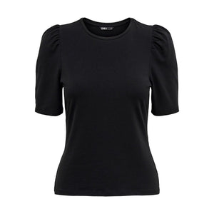 Black Cotton T-Shirt